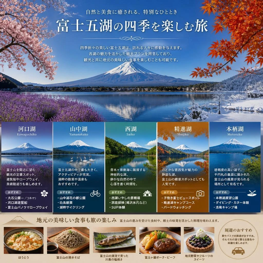 大好評！富士五湖ツアー