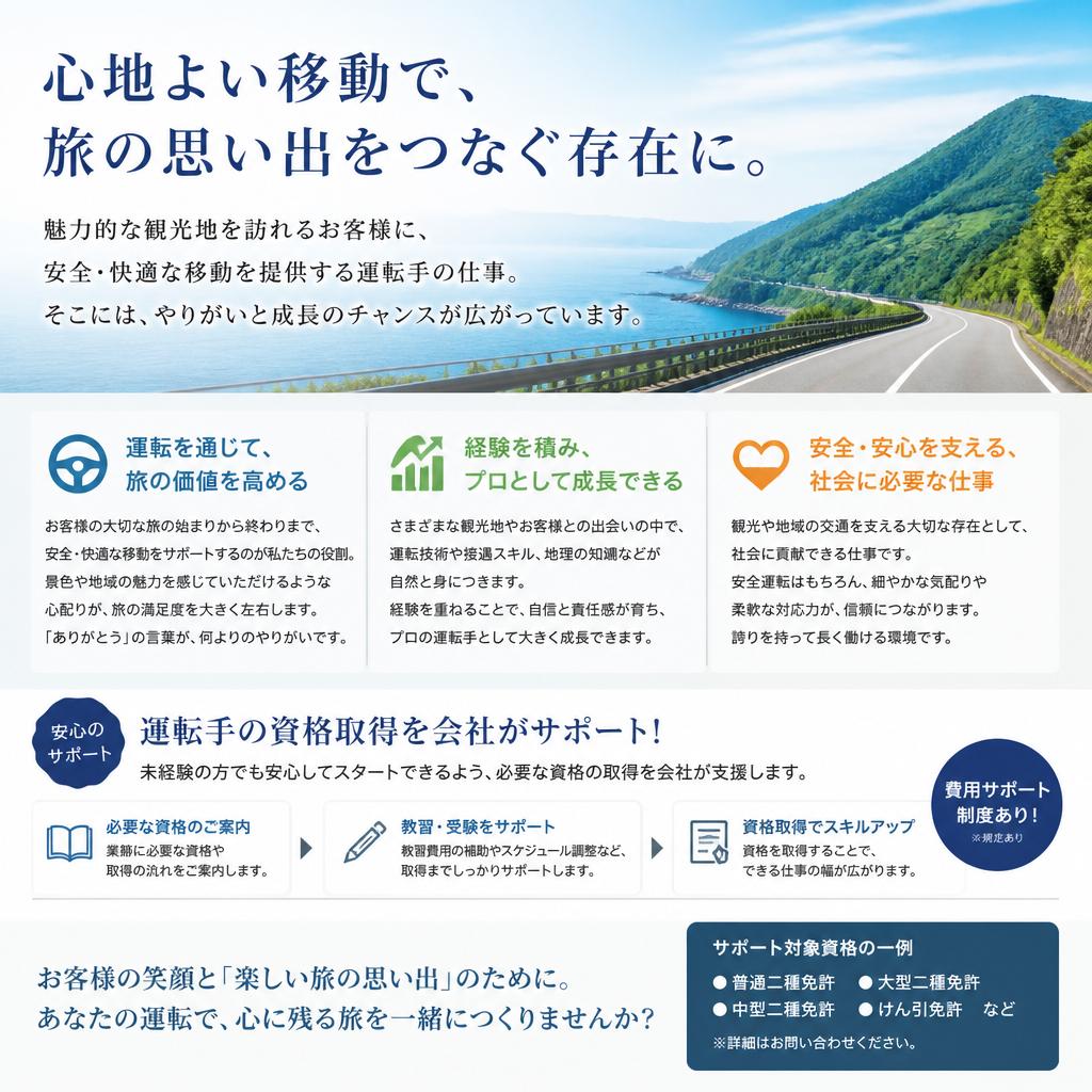 ドライバーとしての新しい挑戦