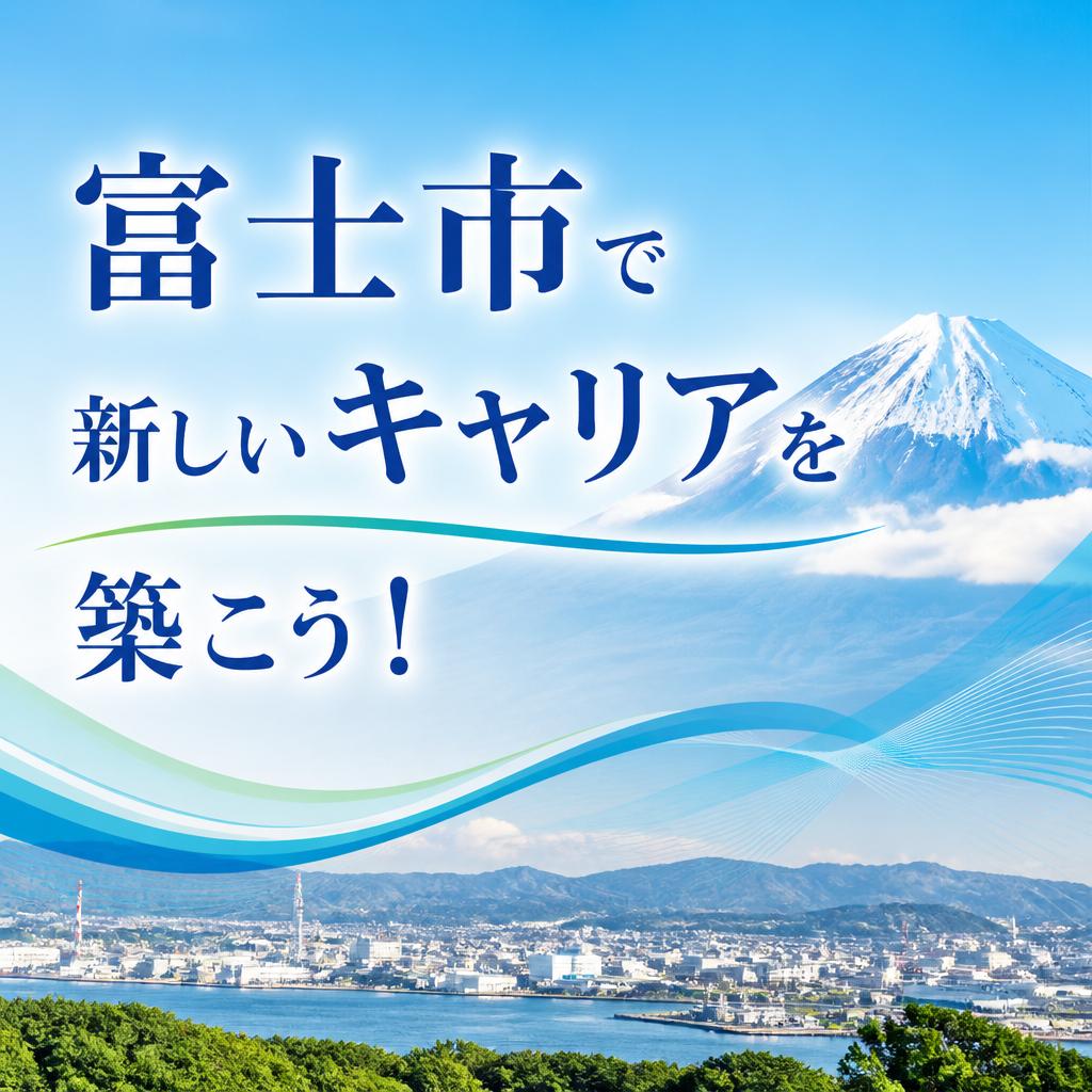 富士市で新しいキャリアを築こう！
