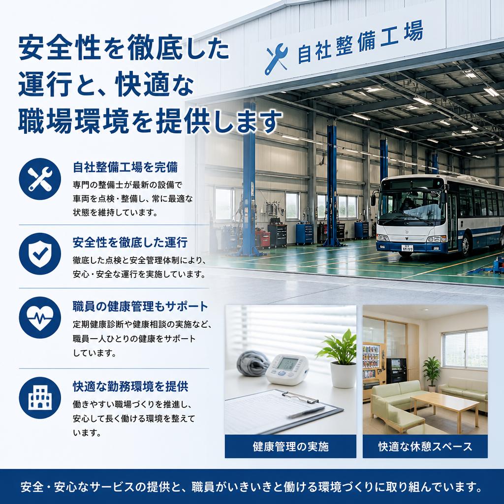 信興バス株式会社の強み