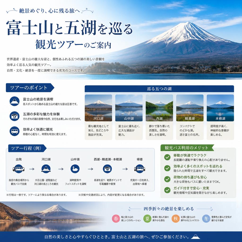 富士山観光ツアーとバスの可能性